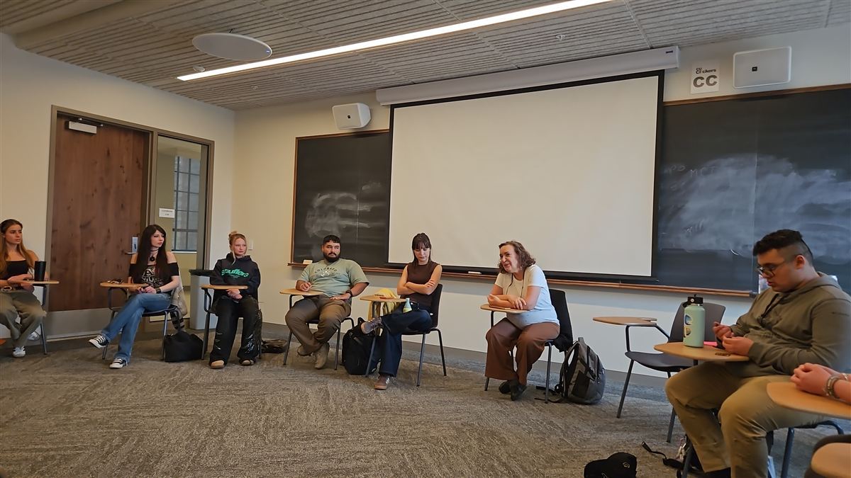 Faculty fellow visiting a U.S. university class