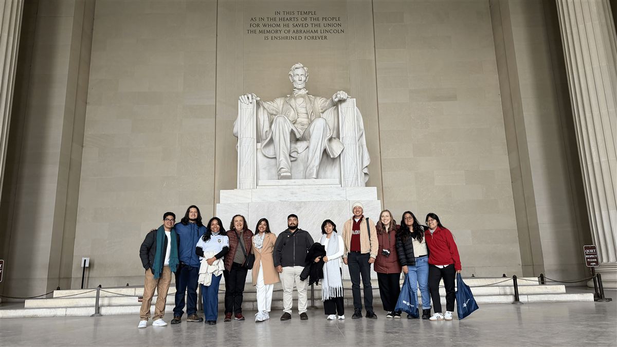 Exchange group photo