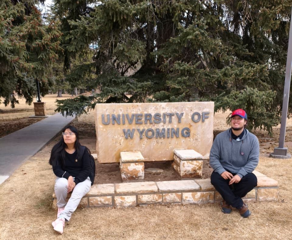 Participants at University of Wyoming sign