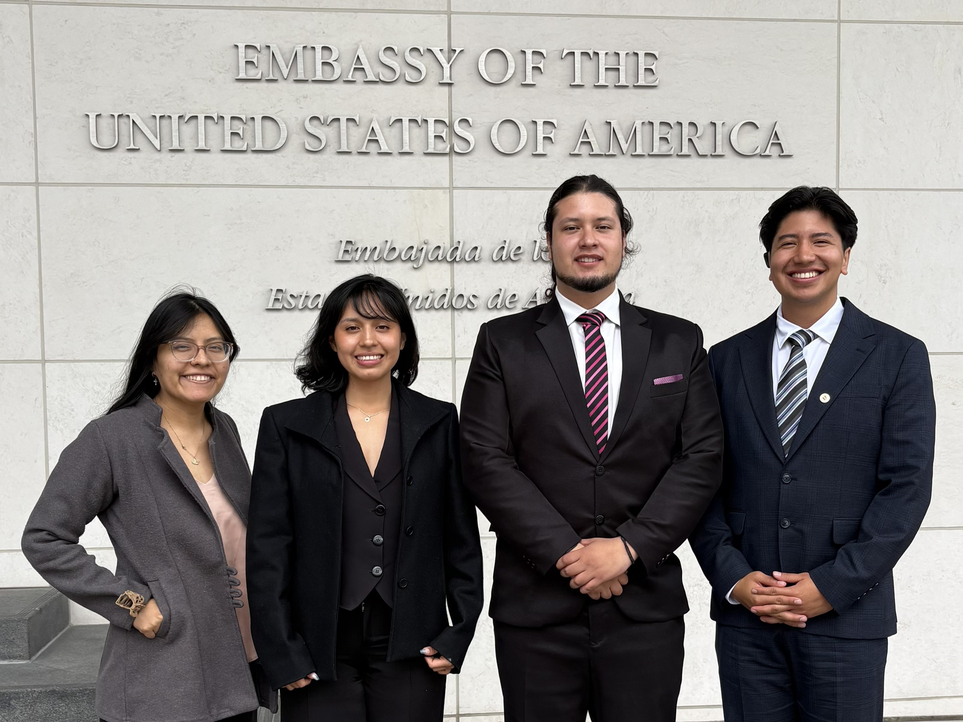 Graduation ceremony, U.S. Embassy Quito, Ecuador